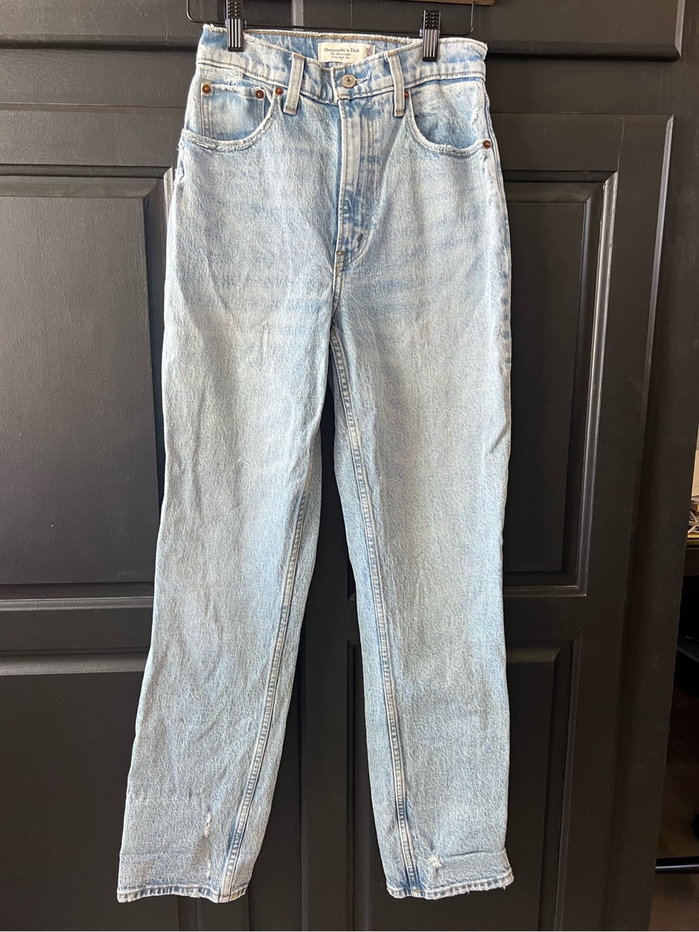 Abercrombie & Fitch 90's Straight Ultra High Rise Curve Love Size 25